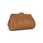 Bolsa Transversal Pouch Palha Bege Caramelo