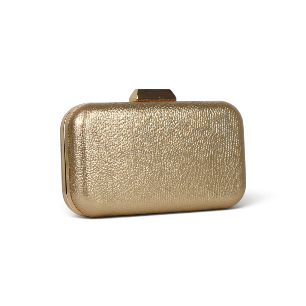 Bolsa Clutch Festa Dourado - ReUse