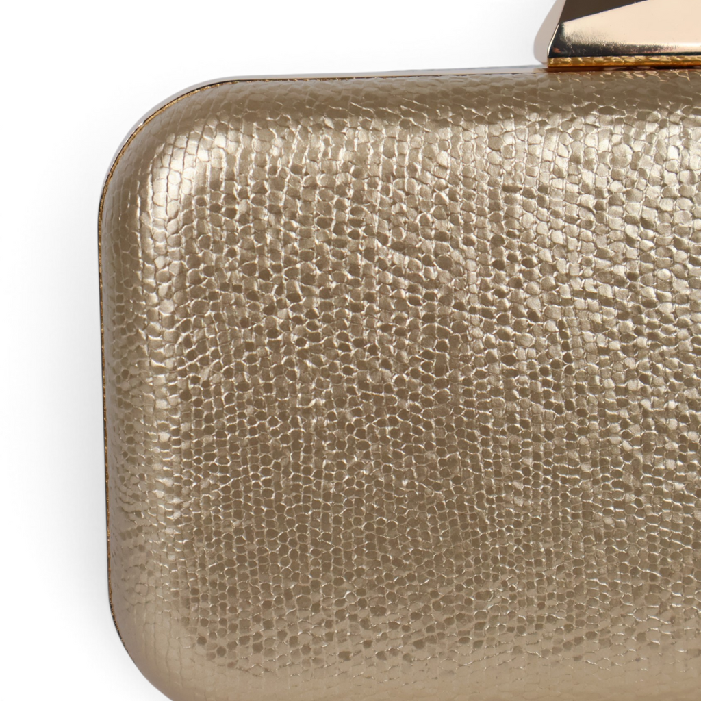 Bolsa Clutch Festa Dourado - ReUse