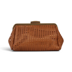 Bolsa Transversal Pouch Palha Marrom
