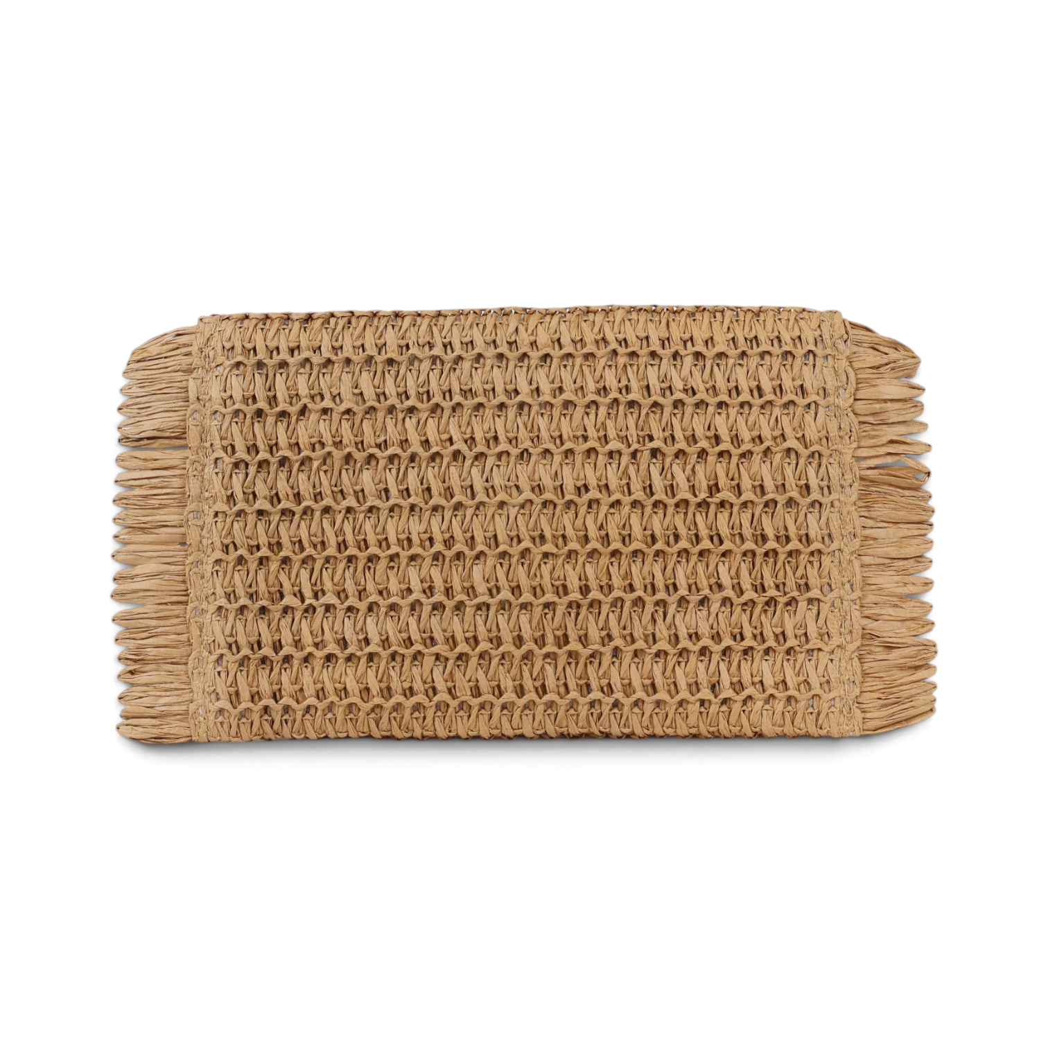 Bolsa Carteira Envelope Palha Bege