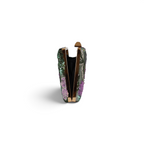 Bolsa Clutch Festa Bordada Flores Verde