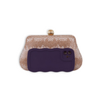 Bolsa Festa Clutch Vidrilhos Rosê