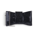 Bolsa Carteira Envelope Strass Preta
