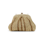 Bolsa Transversal Pouch Palha Bege