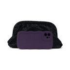 Bolsa Tranversal Pouch Strass Preta