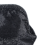 Bolsa Tranversal Pouch Strass Preta