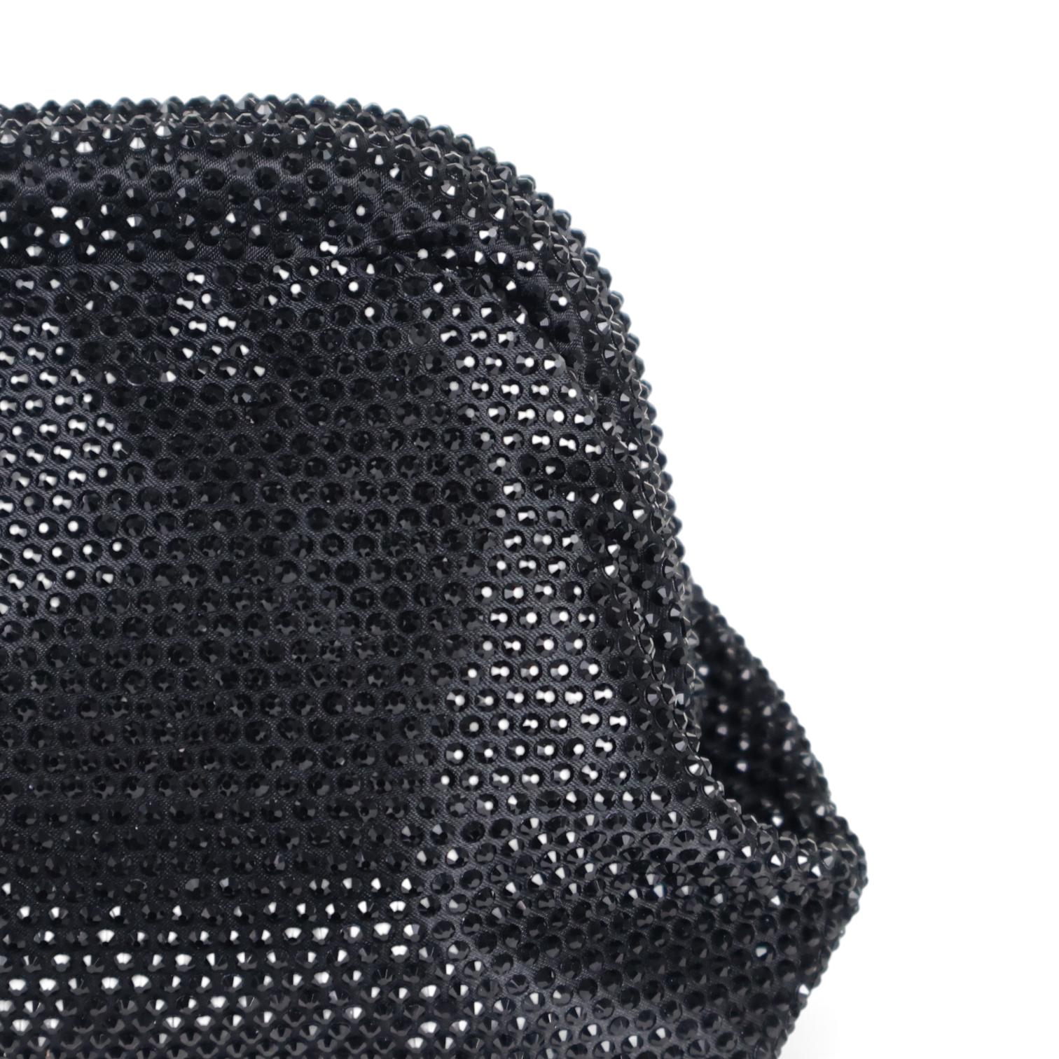 Bolsa Tranversal Pouch Strass Preta