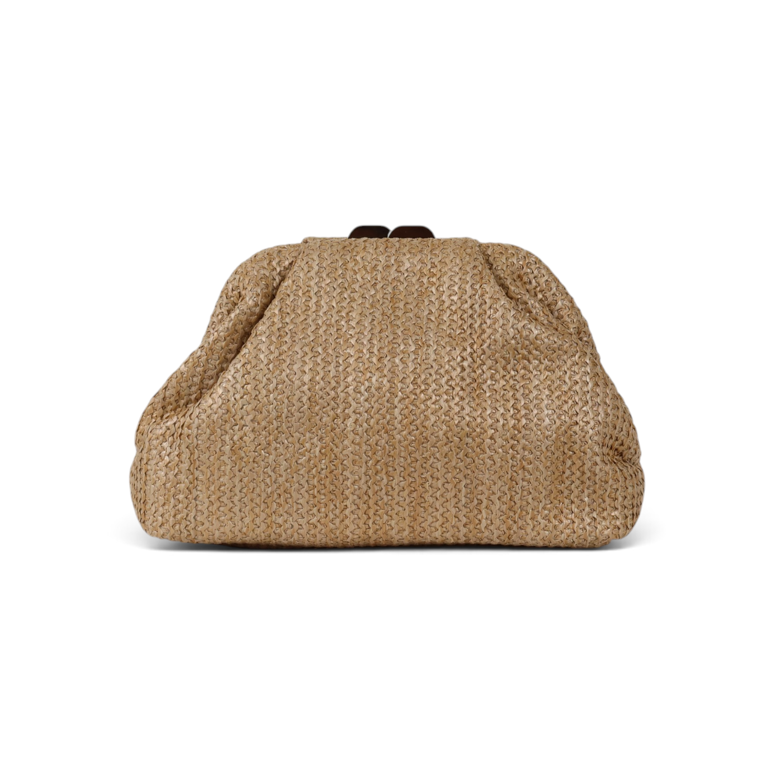 Bolsa Transversal Pouch Palha Bege