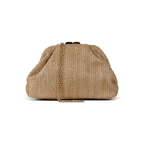 Bolsa Transversal Pouch Palha Bege