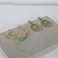 Kit Brinco e Bracelete Verde
