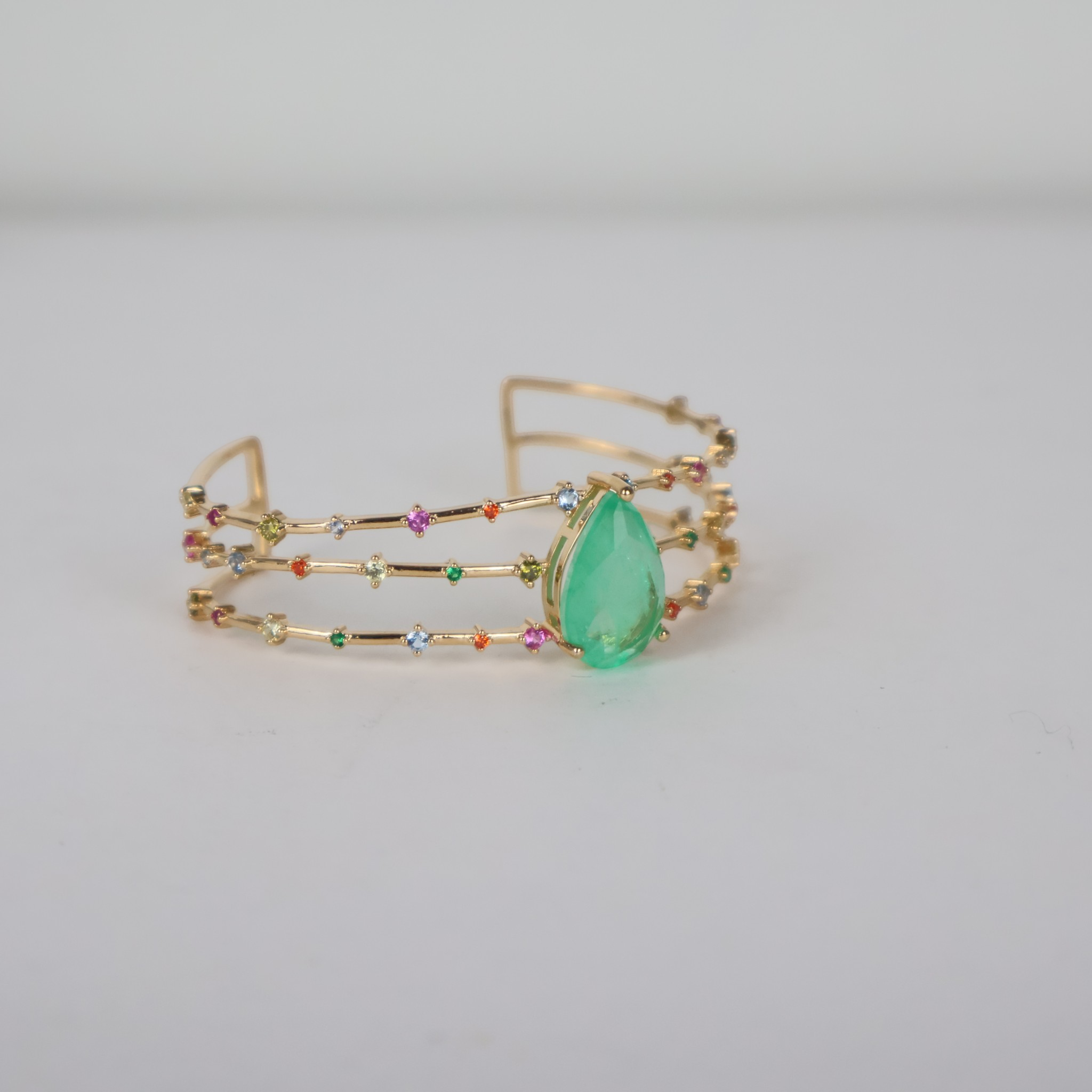 Kit Brinco e Bracelete Verde