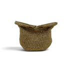 Bolsa de Mão Pouch Tramas Dourada