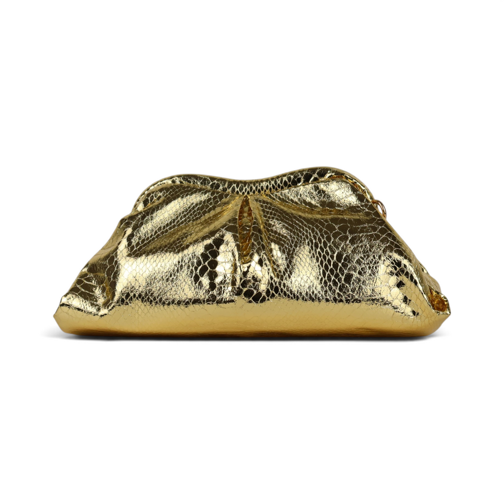 Bolsa Transversal Pouch Dourada