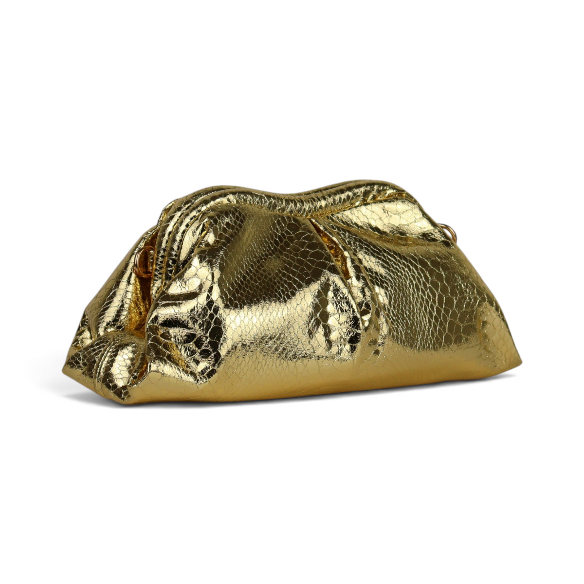 Bolsa Transversal Pouch Dourada
