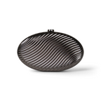 Bolsa de Festa Clutch Metal Prata Grafite