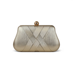 Bolsa Clutch Festa Dourada