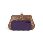 Bolsa Clutch Festa Pedraria Rosê Gold