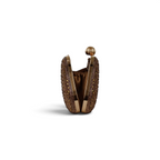 Bolsa Clutch Festa Pedraria Rosê Gold