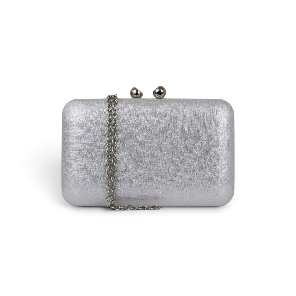 Bolsa Clutch Festa Prata