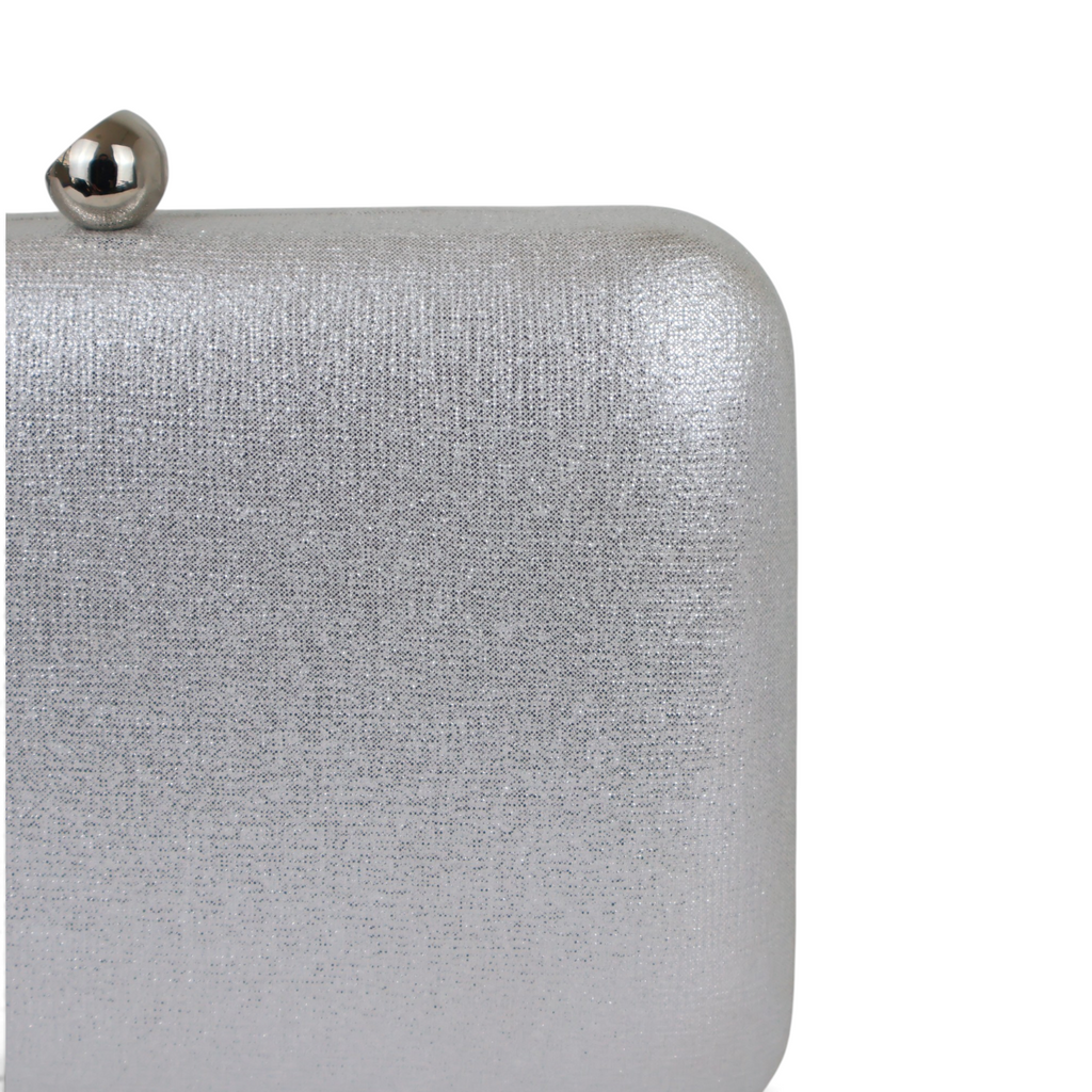 Bolsa Clutch Festa Prata