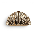 Bolsa de Festa Clutch Metal Dourada
