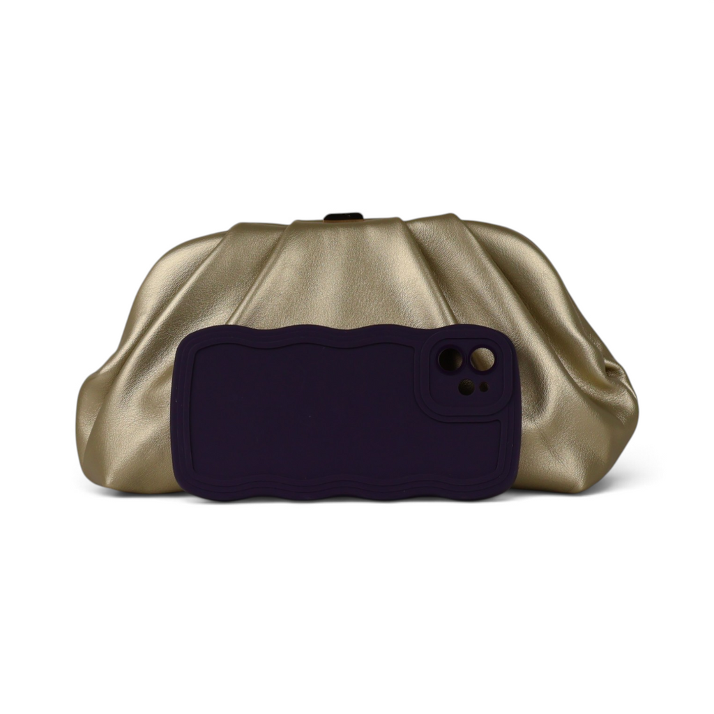 Bolsa Transversal Pouch Dourada