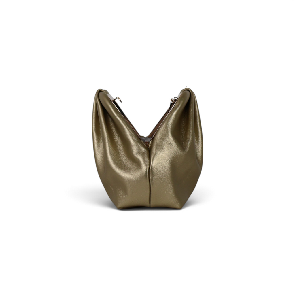 Bolsa Transversal Pouch Dourada