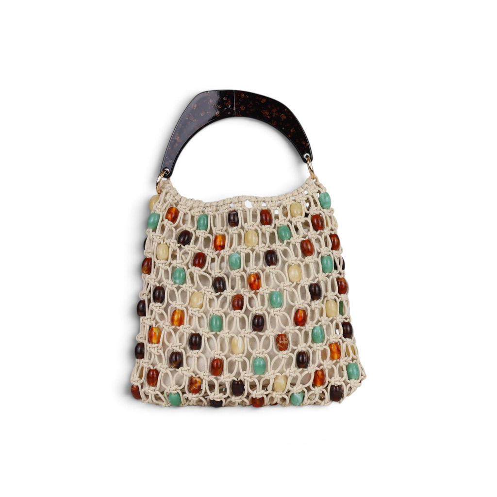 Bolsa de Mão Macramê