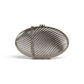 Bolsa de Festa Clutch Metal Prata