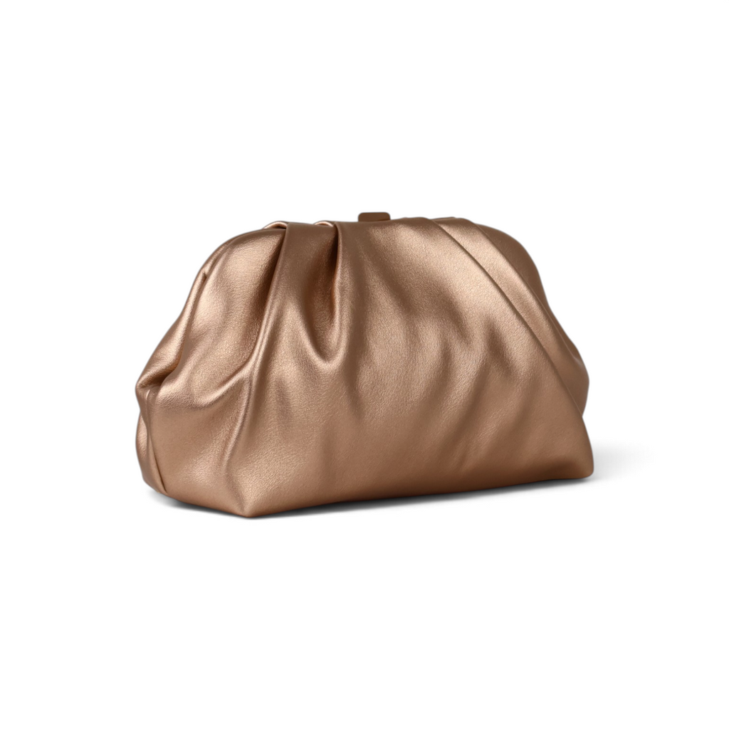 Bolsa Transversal Pouch Rosê Gold
