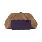 Bolsa Transversal Pouch Bege Caramelo