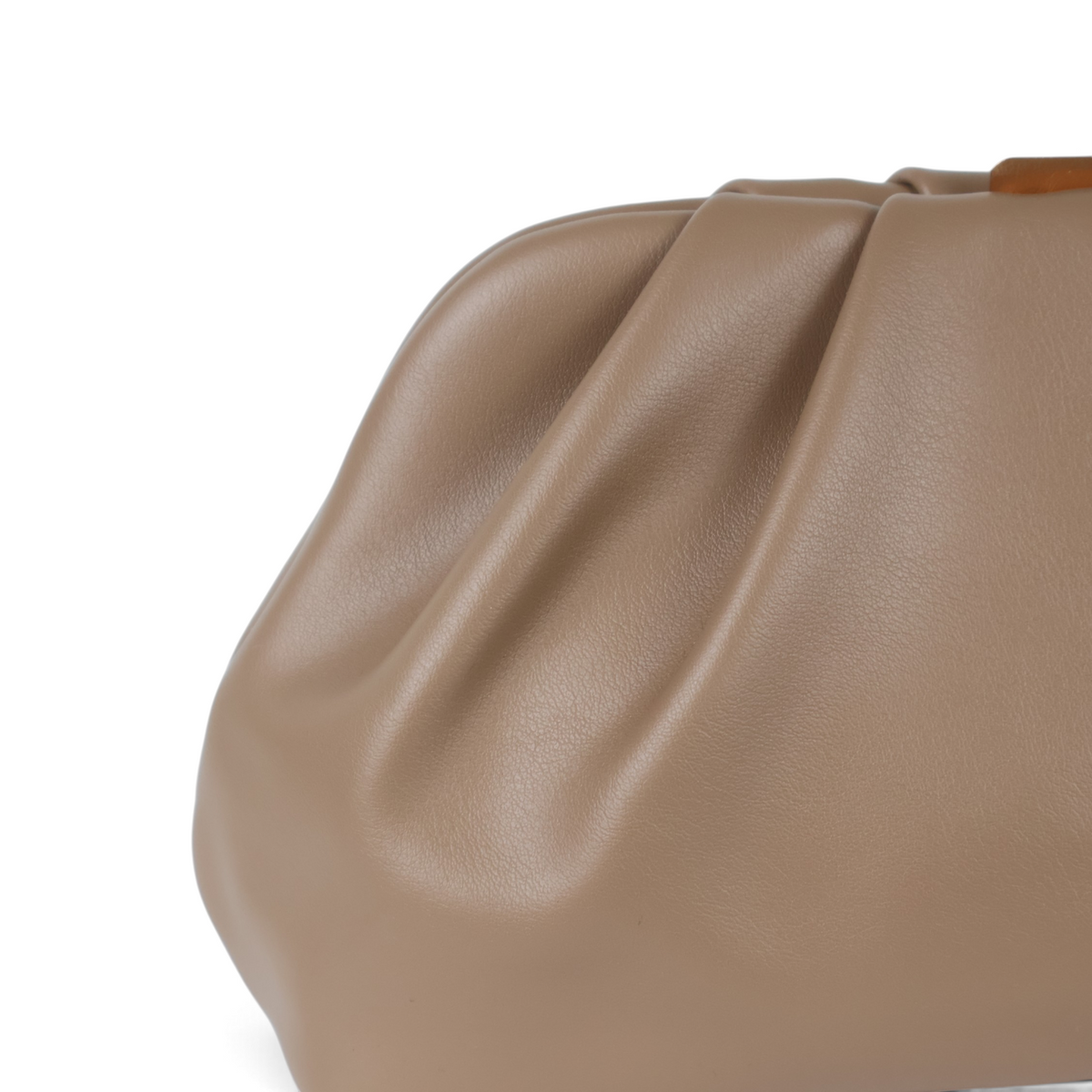 Bolsa Transversal Pouch Bege Caramelo