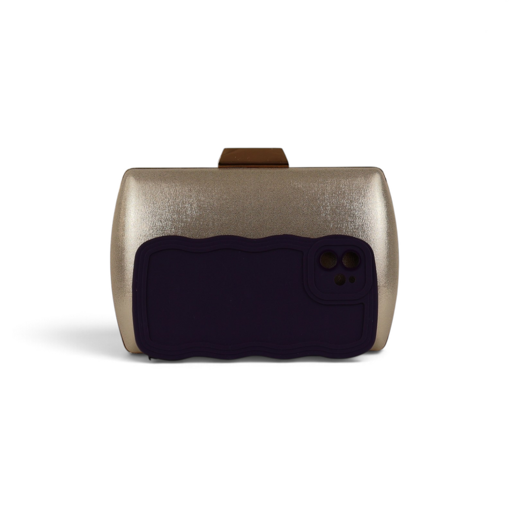 Bolsa Clutch Festa Dourada