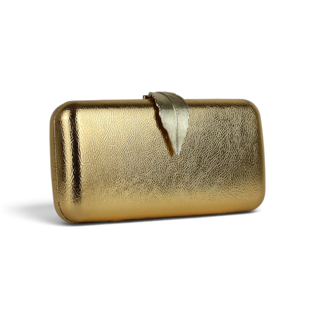 Bolsa Clutch Festa Dourada