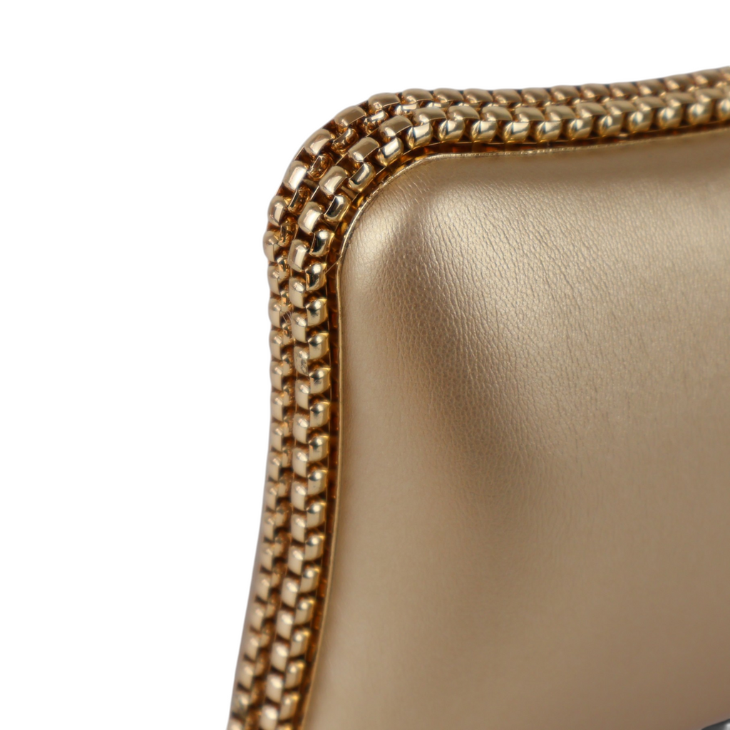 Bolsa Clutch Festa Dourada