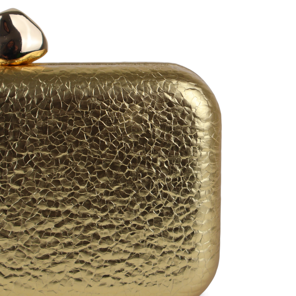 Bolsa Clutch Festa Dourada
