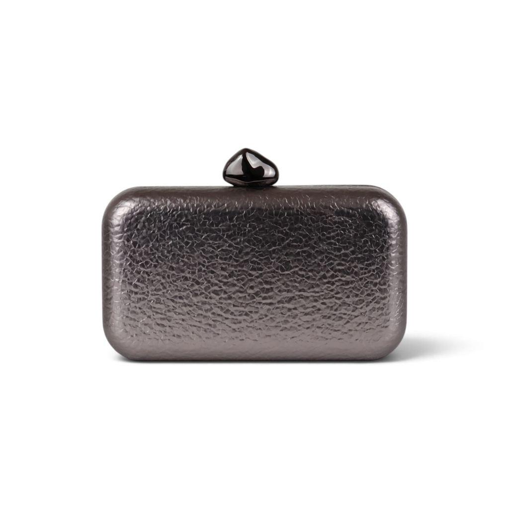 Bolsa Clutch Festa Prata Envelhecido