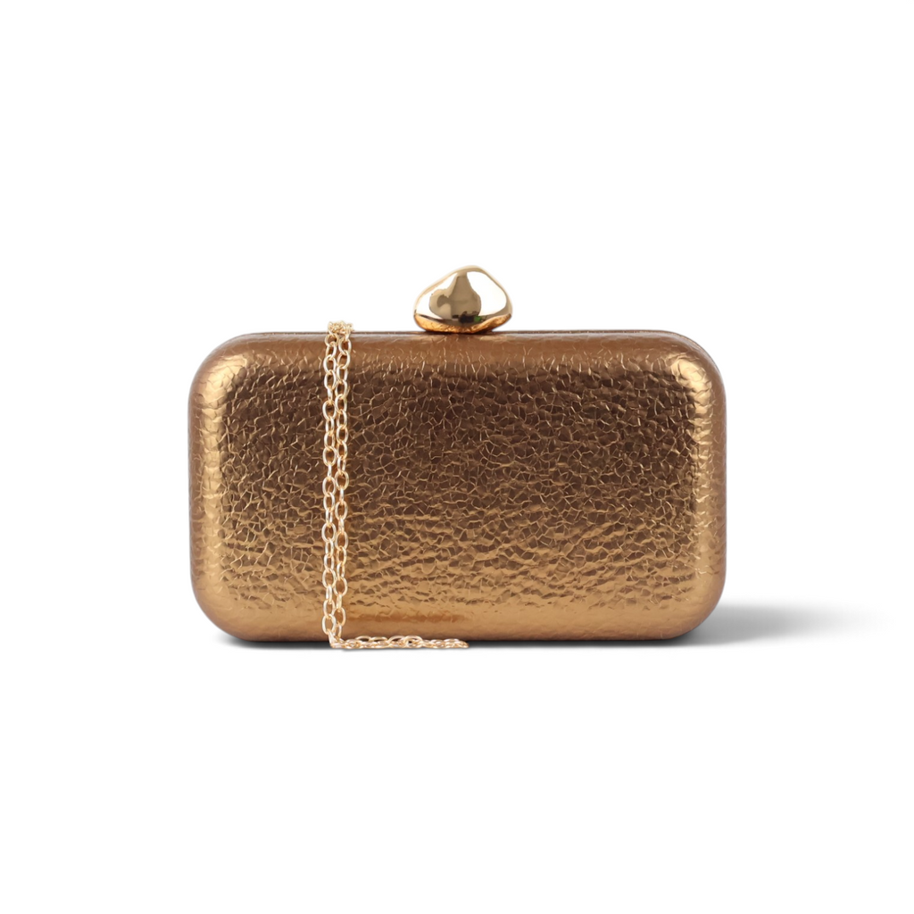 Bolsa Clutch Festa Bronze