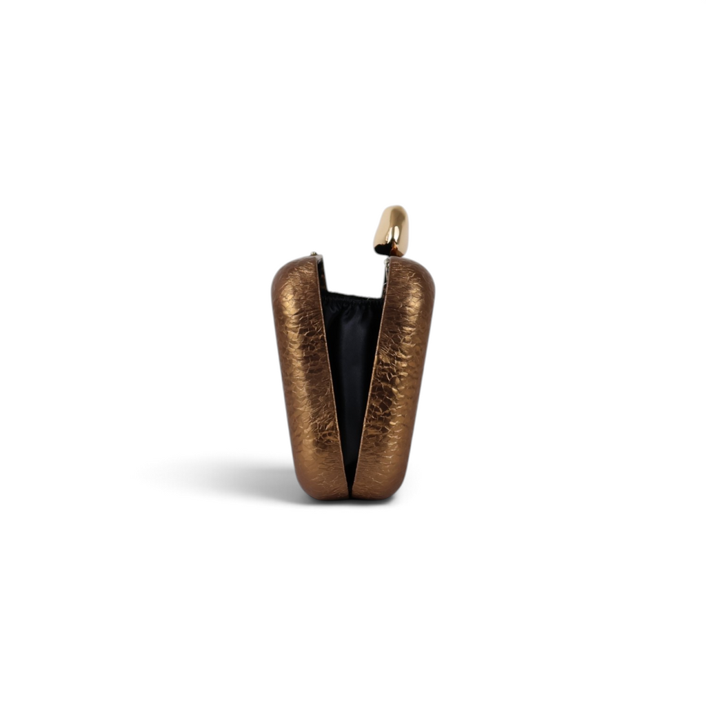 Bolsa Clutch Festa Bronze