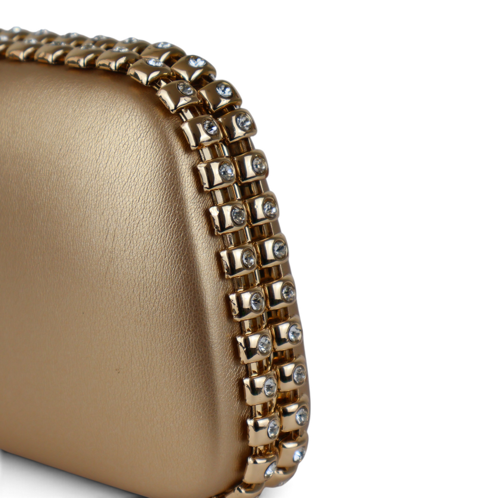 Bolsa Clutch Festa Dourada