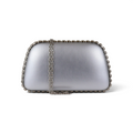Bolsa Clutch Festa Prata