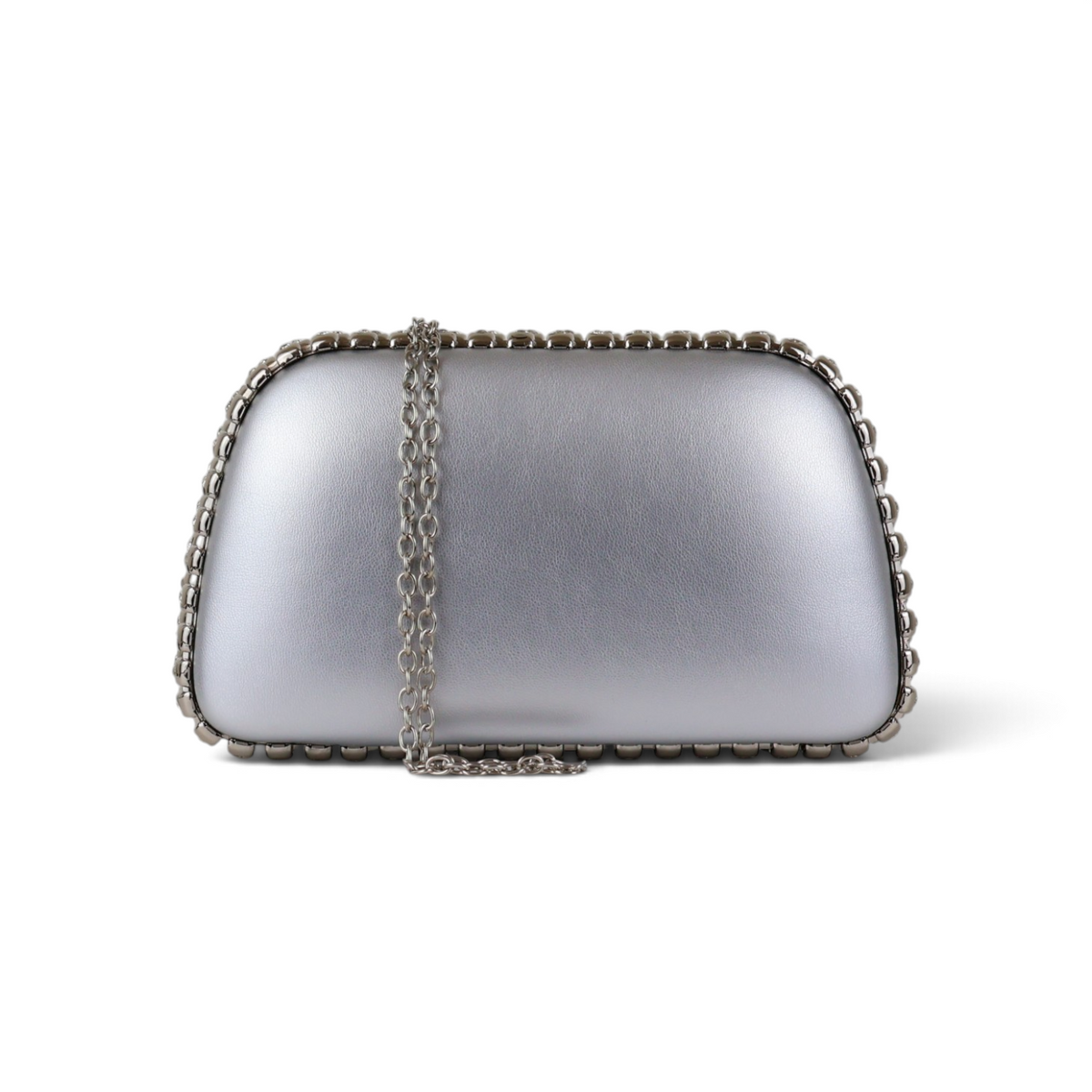 Bolsa Clutch Festa Prata