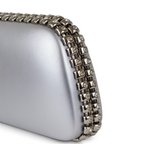 Bolsa Clutch Festa Prata