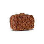 Bolsa Festa Clutch Pedraria Strass Laranja Âmbar