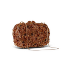 Bolsa Festa Clutch Pedraria Strass Laranja Âmbar