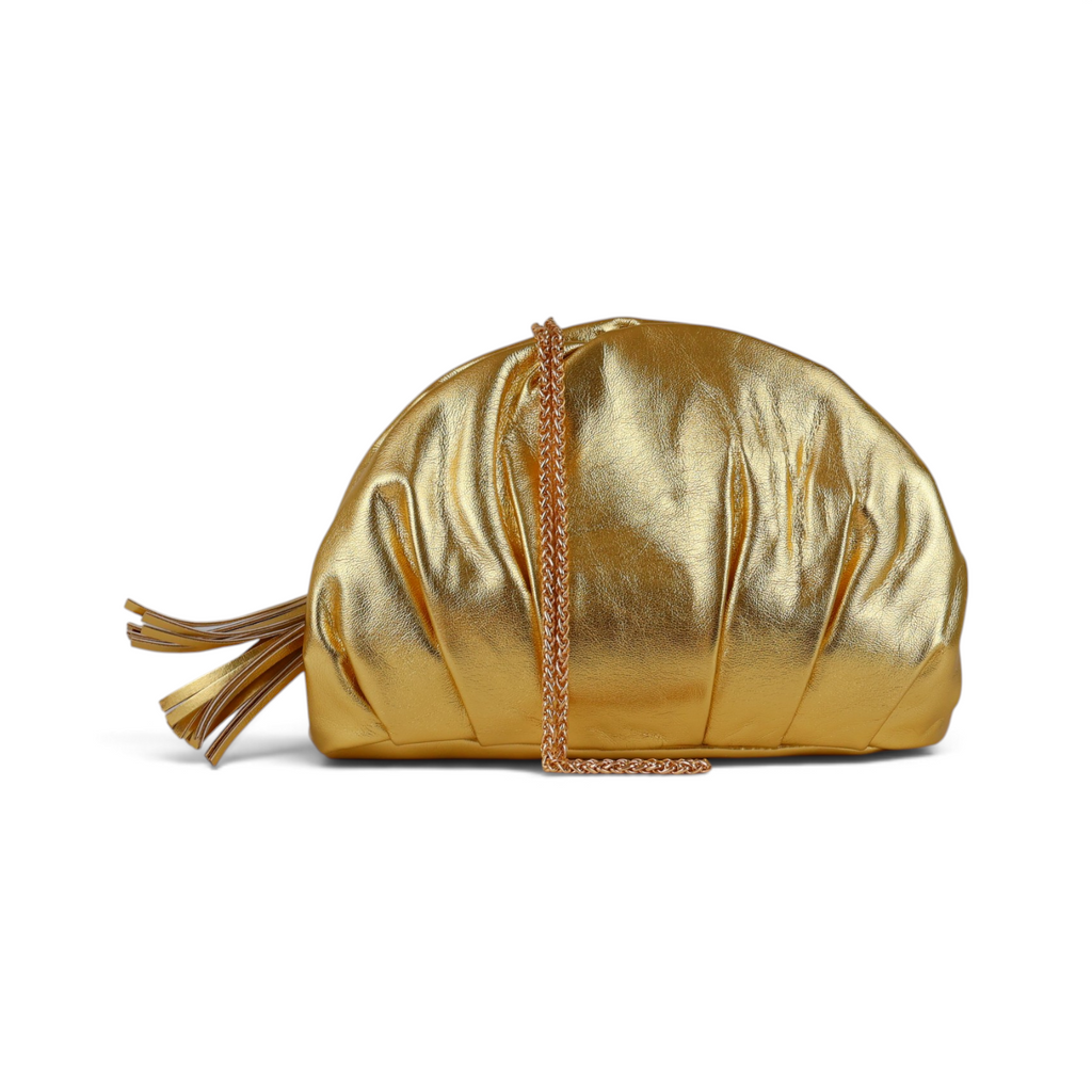 Bolsa Pouch Dourada