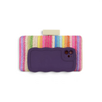 Bolsa Clutch Festa Palha Cores