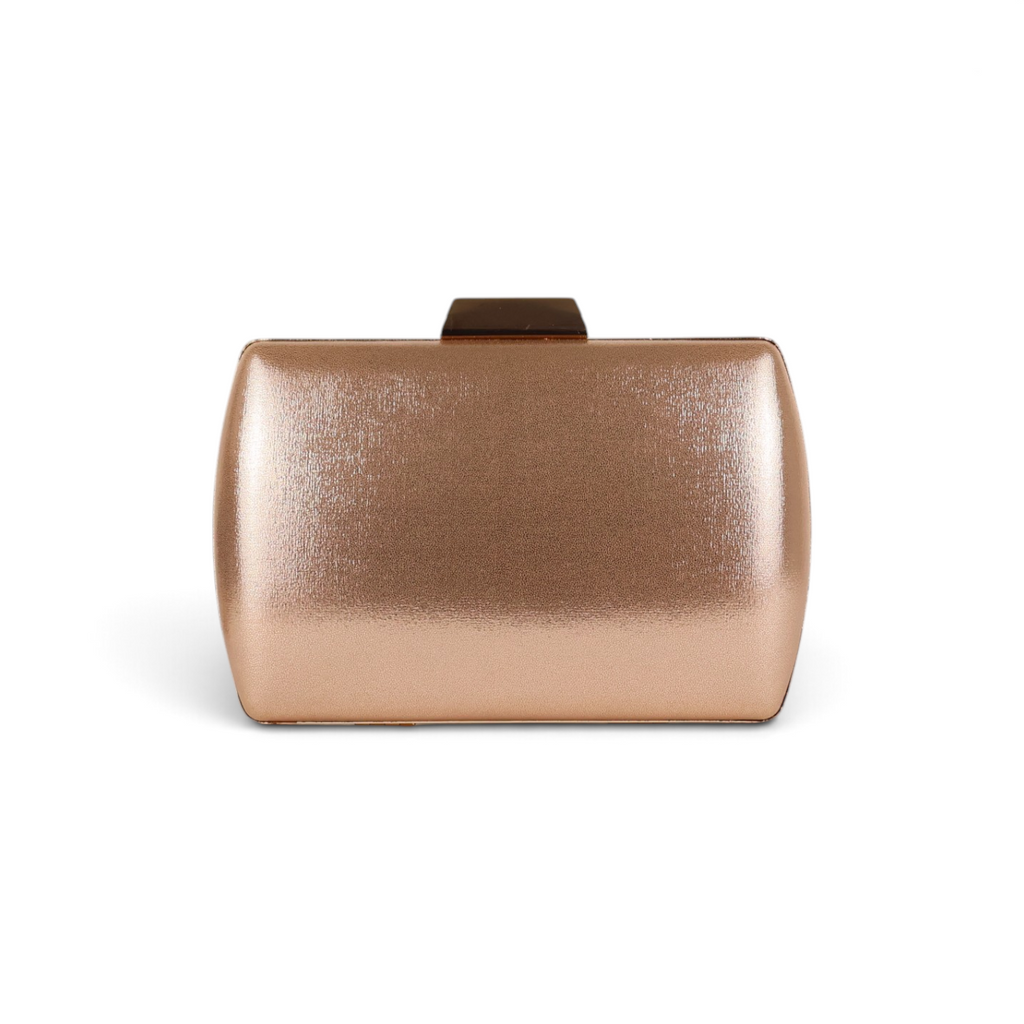 Bolsa Festa Clutch Rosê Gold