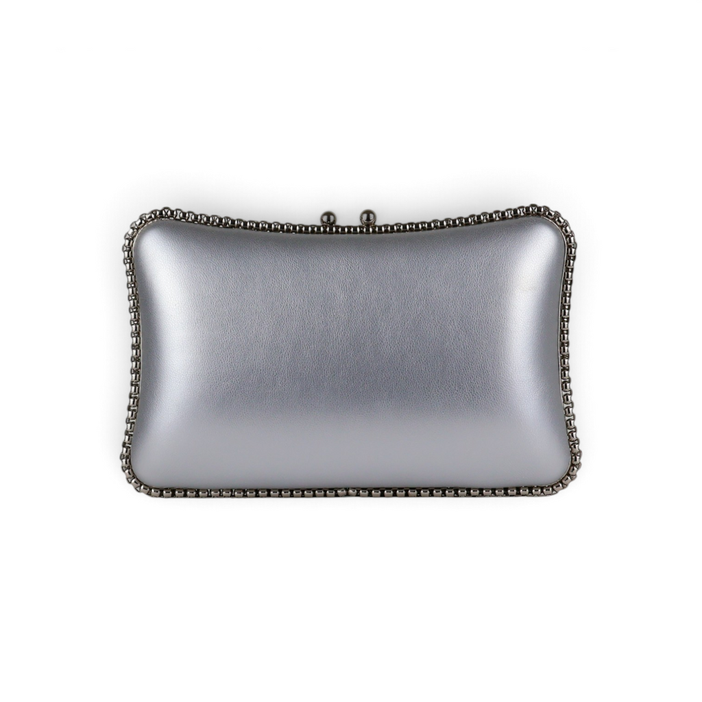 Bolsa Clutch Festa Prata